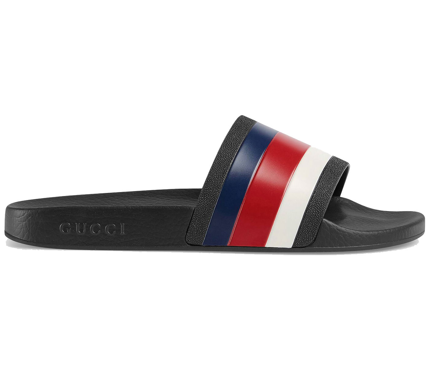 Кецове и обувки Gucci Pursuit Pool Slides Тъмно синьо | 308234 GIB10 1071, 0