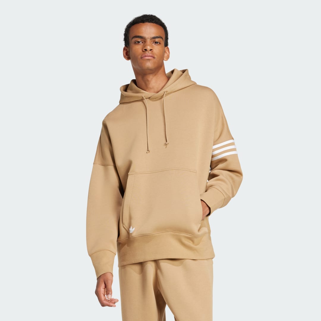Суитчър adidas Performance Neuclassics Hoodie Кафяво | JC9938, 0