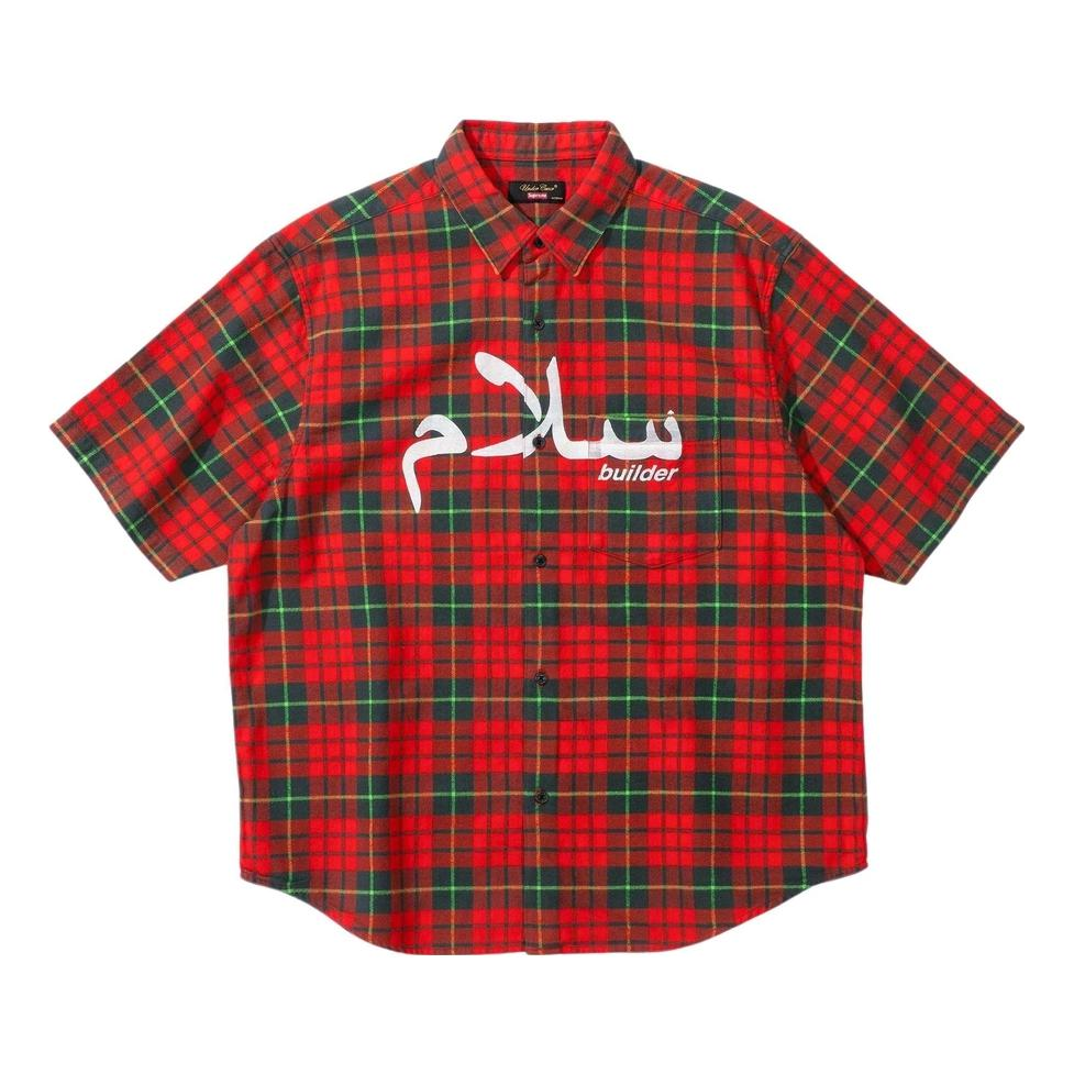 Риза Supreme Logo Flannel Shirt Червено | SUP-SS23-127, 0