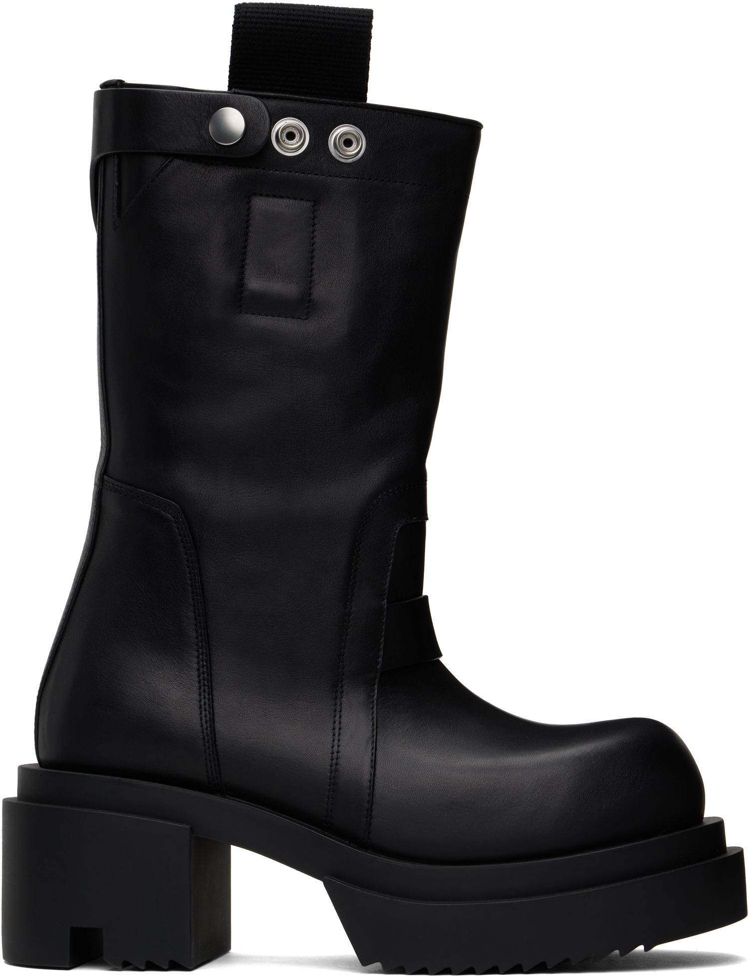 Кецове и обувки Rick Owens Porterville Pull On Bogun Boots Черно | RO02D3876 LOO, 0