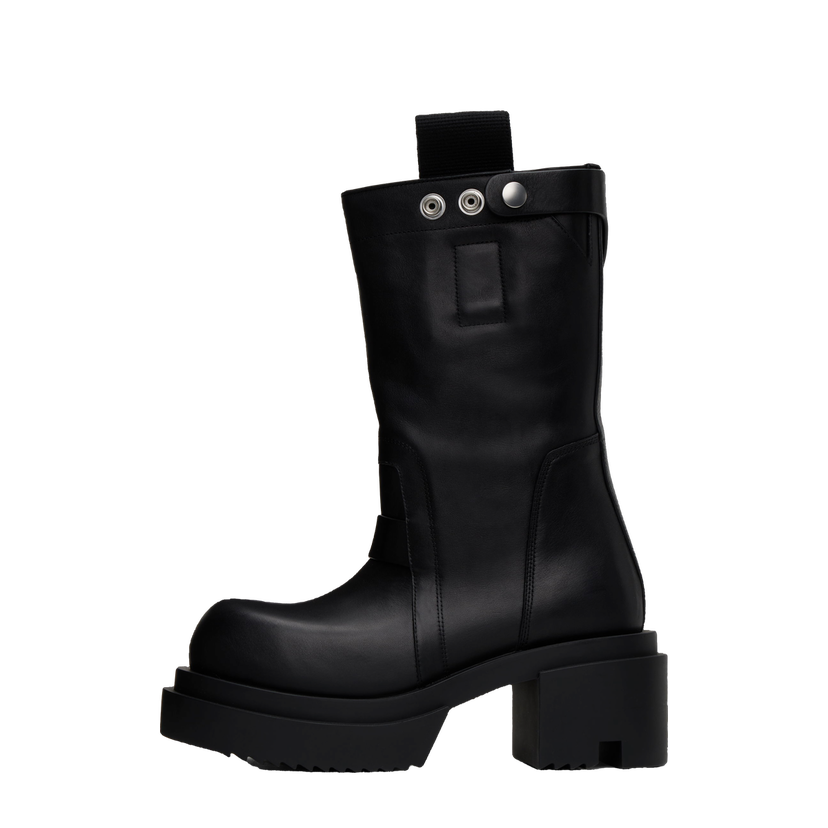 Кецове и обувки Rick Owens Porterville Pull On Bogun Boots Черно | RO02D3876 LOO