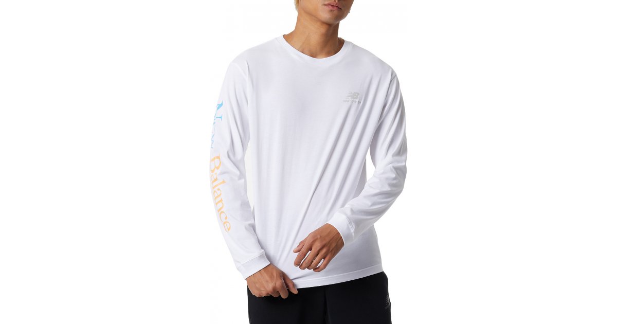 Тениска New Balance Essentials Celebrate Бяло | mt21514-wt, 1