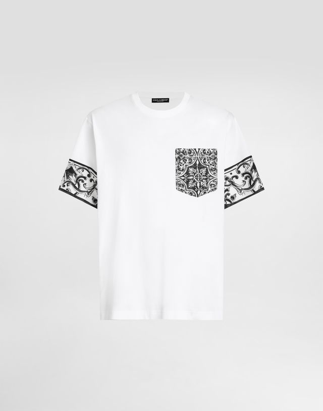 Dolce & Gabbana Majolica Print T-Shirt