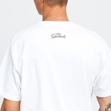 Тениска MARKET The Simpsons Air Bart Arc Tee Бяло | CTM1990348 / 1201, 2
