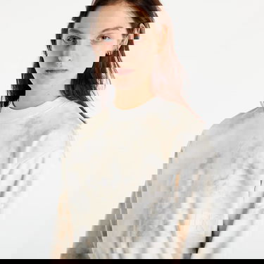 Суитчър CALVIN KLEIN Cropped Tie Dye Sweatshirt AOP Бяло | J20J221189 0LA, 4