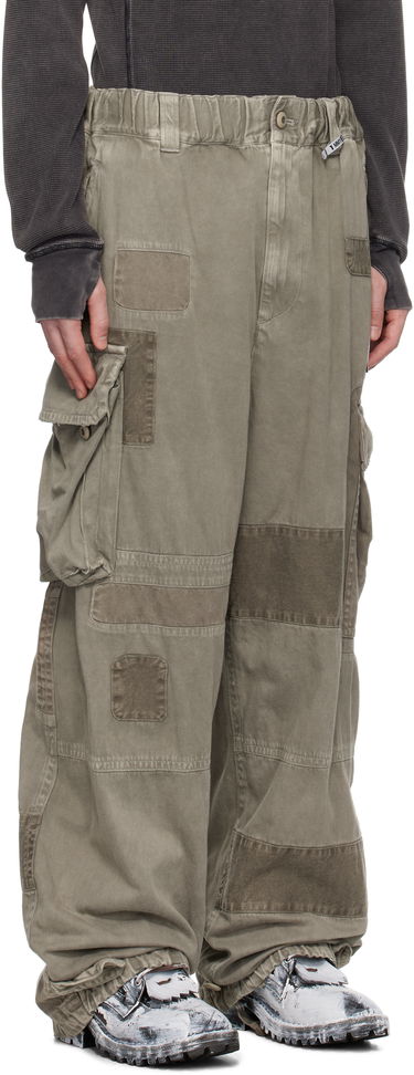 Карго панталони Maison MIHARA YASUHIRO MIHARA YASUHIRO Repair Cargo Pants Зелено | A14PT053, 1