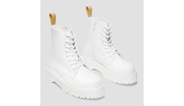 Кецове и обувки Dr. Martens Vegan Jadon II Mono Platform Бяло | DM27335113, 3