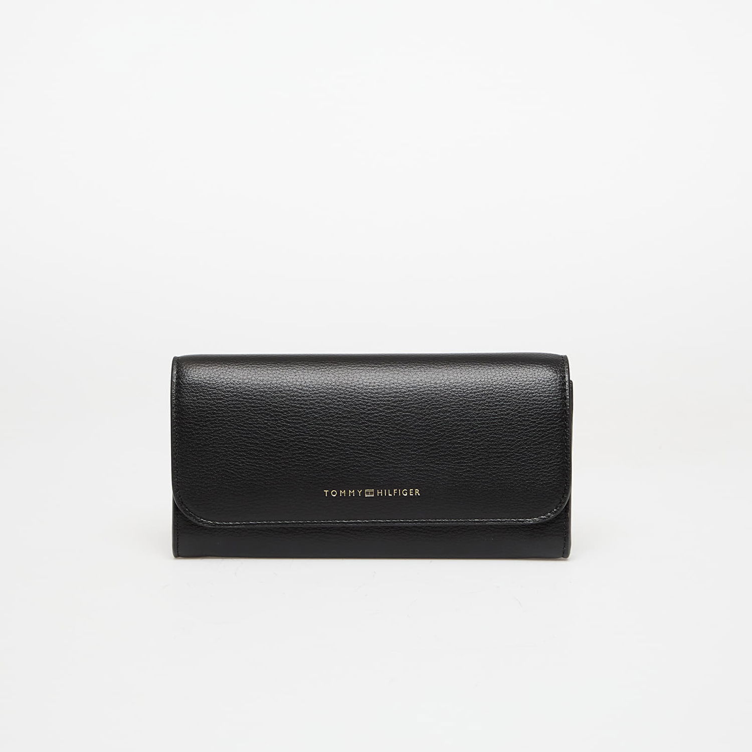 Портфейл Tommy Hilfiger Tommy Hilfiger Large Flap Wallet Черно | AW0AW17734 BDS, 0