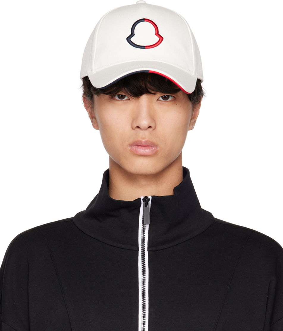 Шапка с козирка Moncler Baseball Cap Бяло | I10913B000160U082, 0
