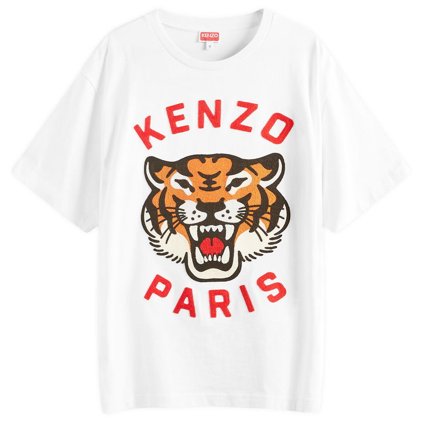 Тениска KENZO Lucky Tiger Бяло | FE68TS0084SI-02