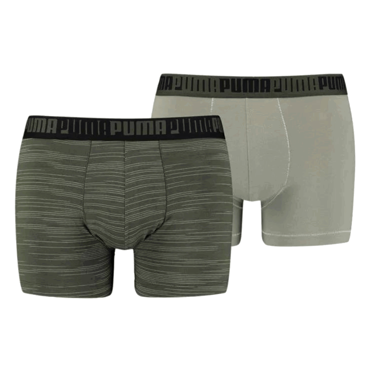 Боксерки Puma Spacedye Stripe Boxer Shorts, 2-Pack Зелено | 935036-03, 0