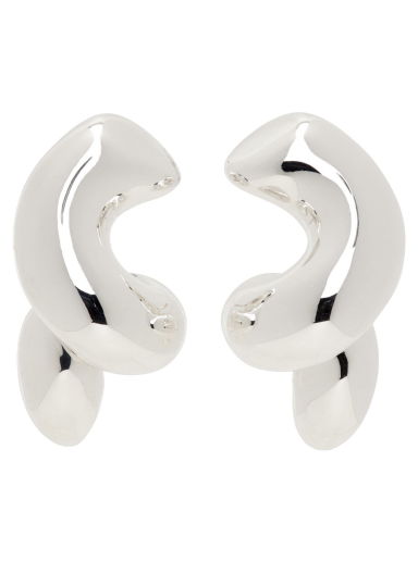 Обеци Bottega Veneta Twist Earrings Сиво | 754331 V5070