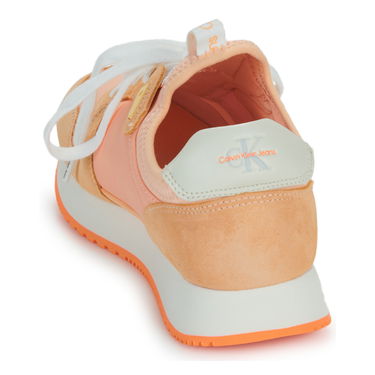 Кецове и обувки CALVIN KLEIN Shoes (Trainers) Jeans RUNNER SOCK LACEUP NY-LTH Бежово | YW0YW00840-0JL, 4
