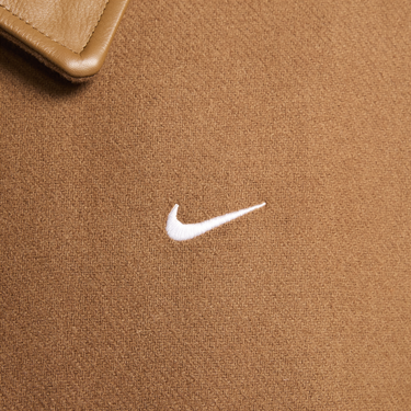 Яке бомбър Nike Wool Varsity Jacket Кафяво | FZ1168-281, 2