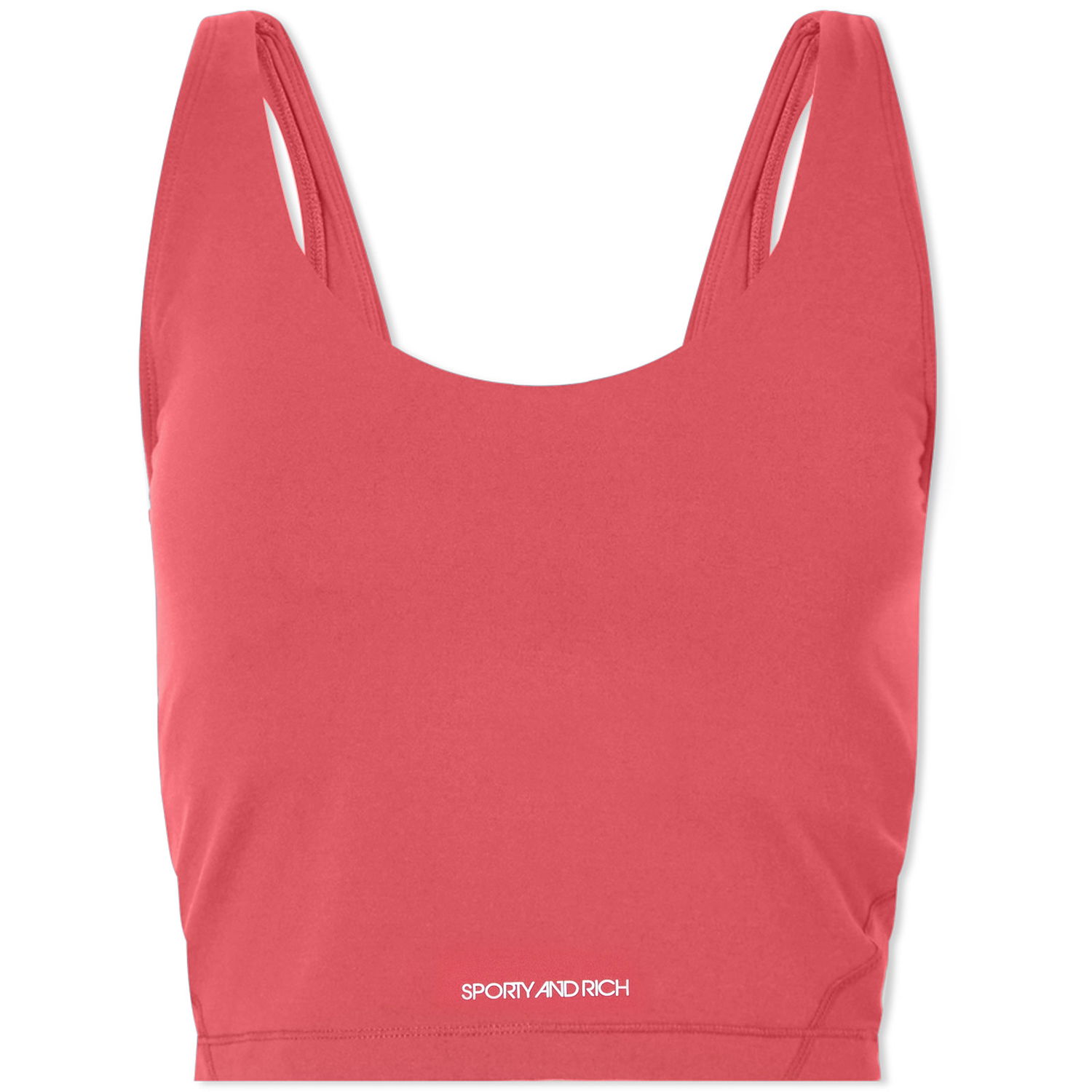 Сутиен Sporty & Rich Cropped Tank Bra Top Розово | TC671HI, 0