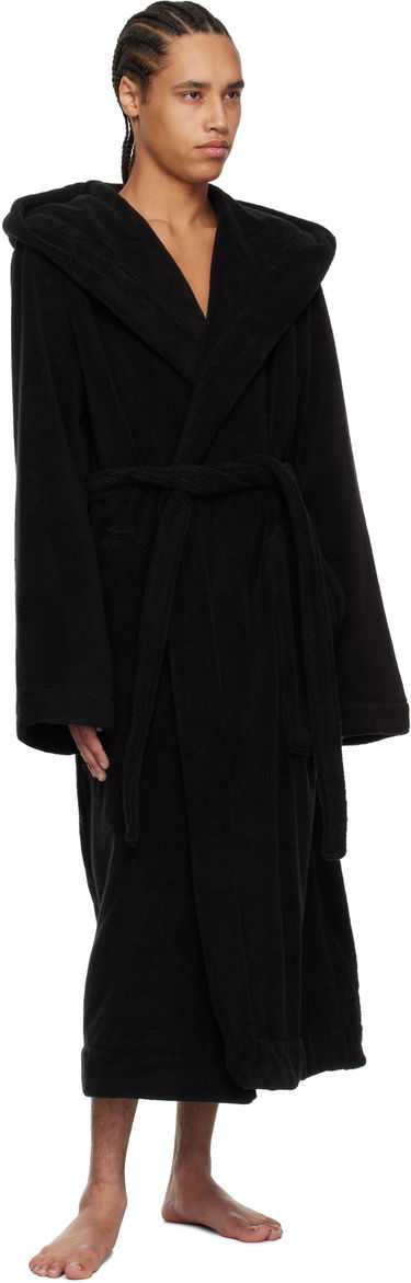 Пижама Rick Owens Rick Owens Beach Hooded Bathrobe Черно | RH0000002 SPO1, 3