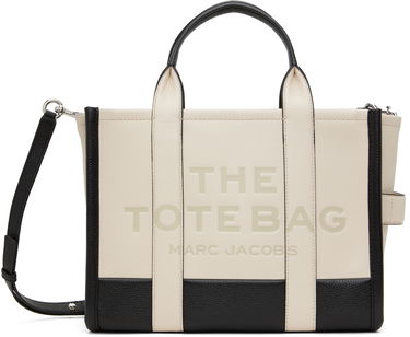 Голяма пазарска чанта Marc Jacobs Marc Jacobs 'The Tote Bag' Leather Medium Tote Бежово | H007L01RE22, 0