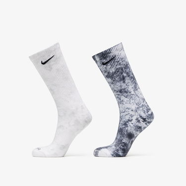 Чорапи Nike Everyday Plus Cushioned Tie-Dye Crew Socks Сиво | DM3407-910, 0