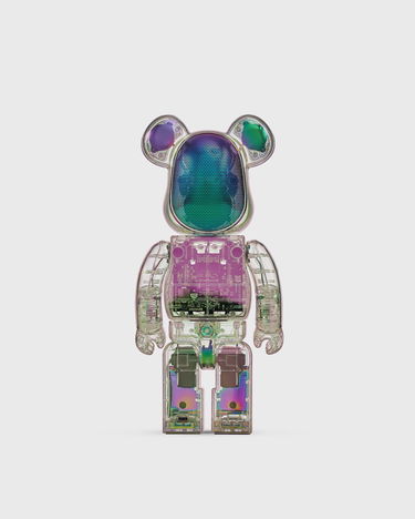 Колекционерско Medicom Toy BE@RBRICK Audio 400% Crystal Halo Universal Figure Многоцветен | BB4I2, 2
