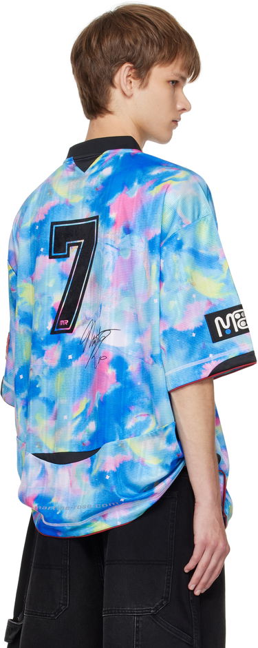 Тениска Martine Rose Martine Rose Printed Rugby T-Shirt Многоцветен | 197JT14534, 2