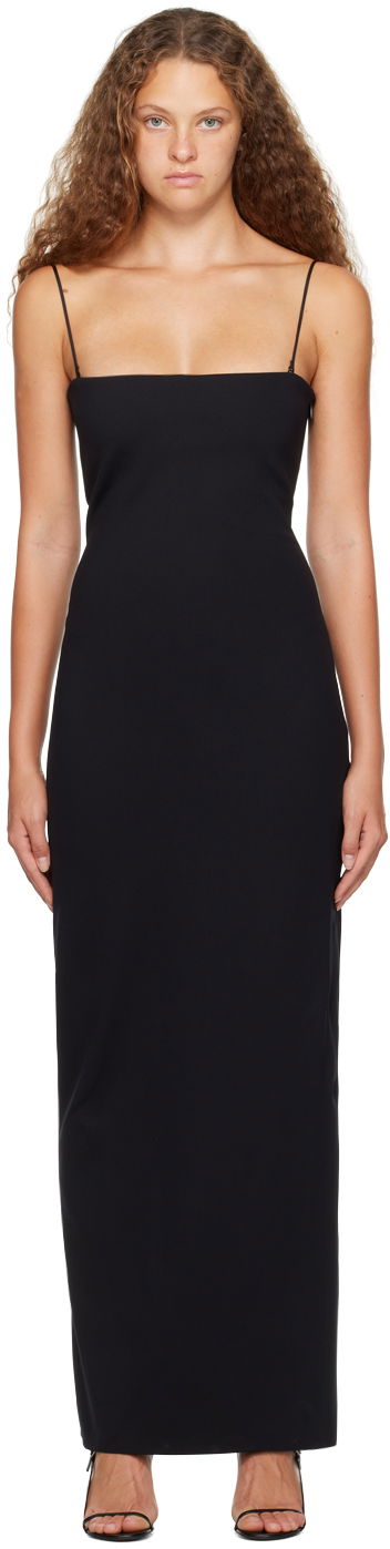 Pокля The Row The Row Sauble Maxi Dress Черно | 7313-K106, 0