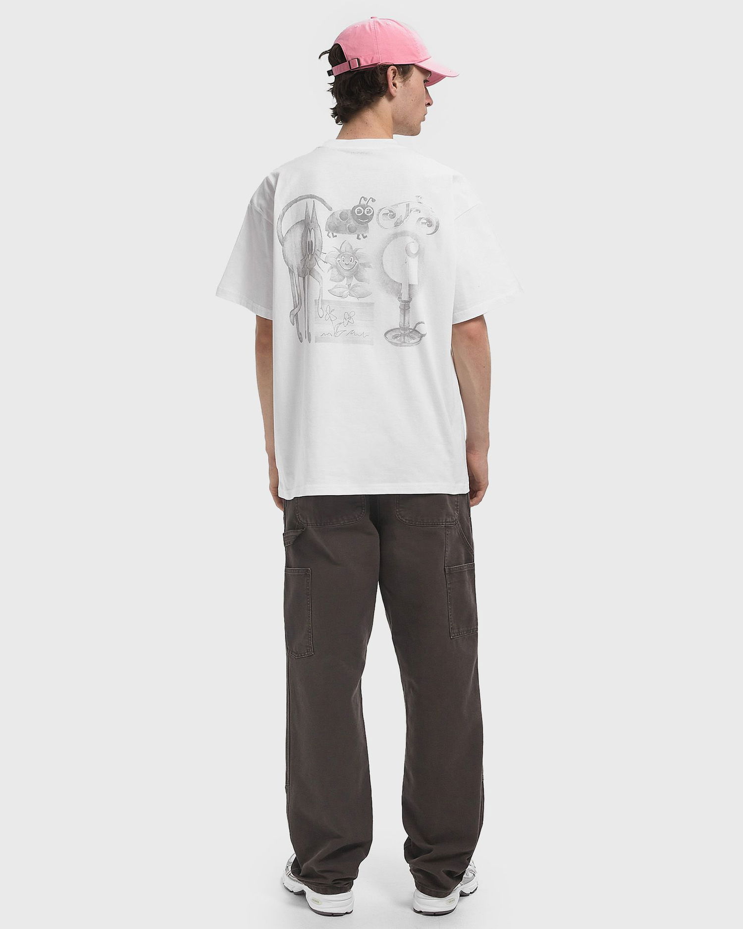 Тениска Carhartt WIP Okniceok 01 Short Sleeve T-Shirt Бяло | I035440-02.XX, 1