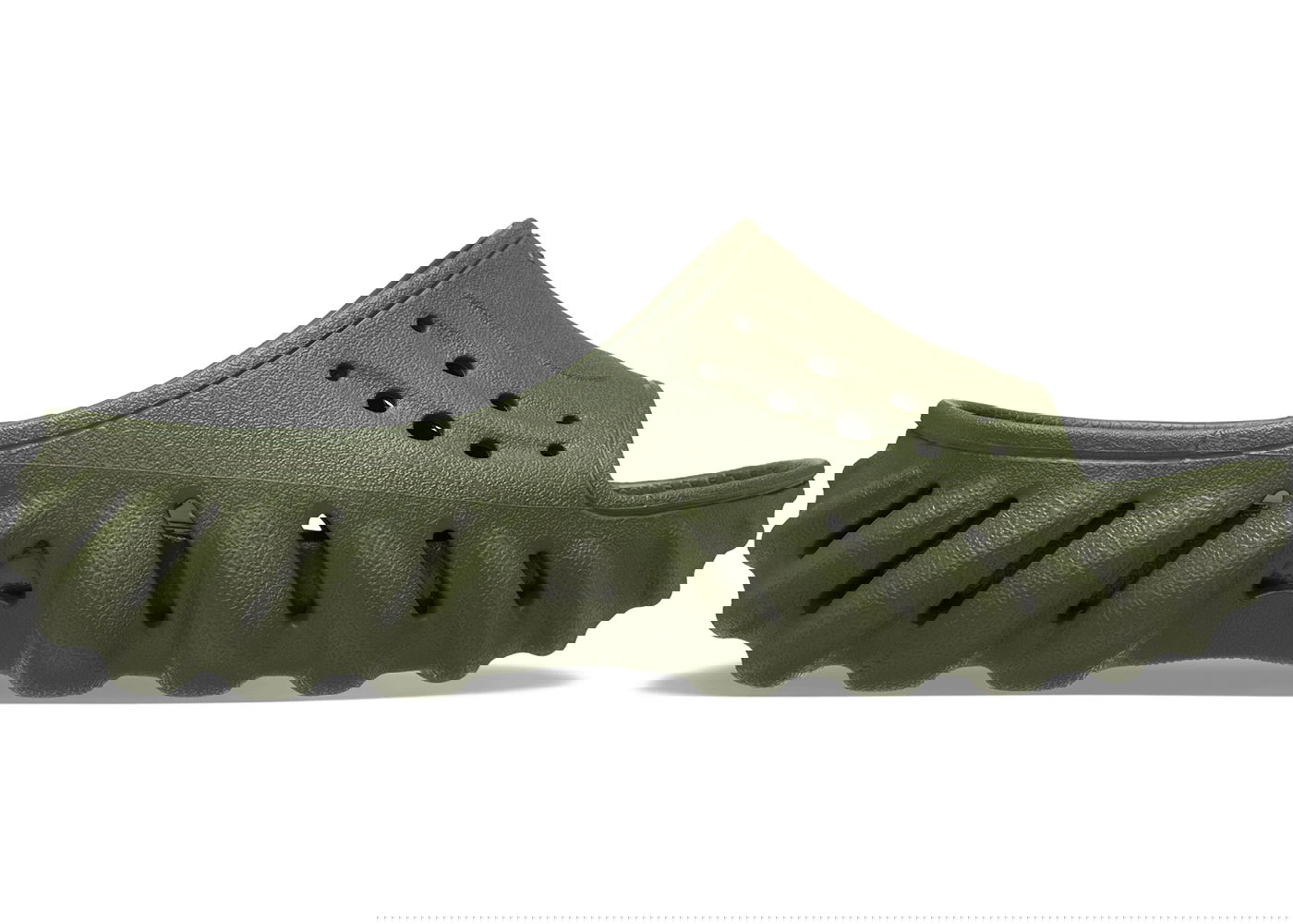 Кецове и обувки Crocs Echo Slide Зелено | 208170-309, 0