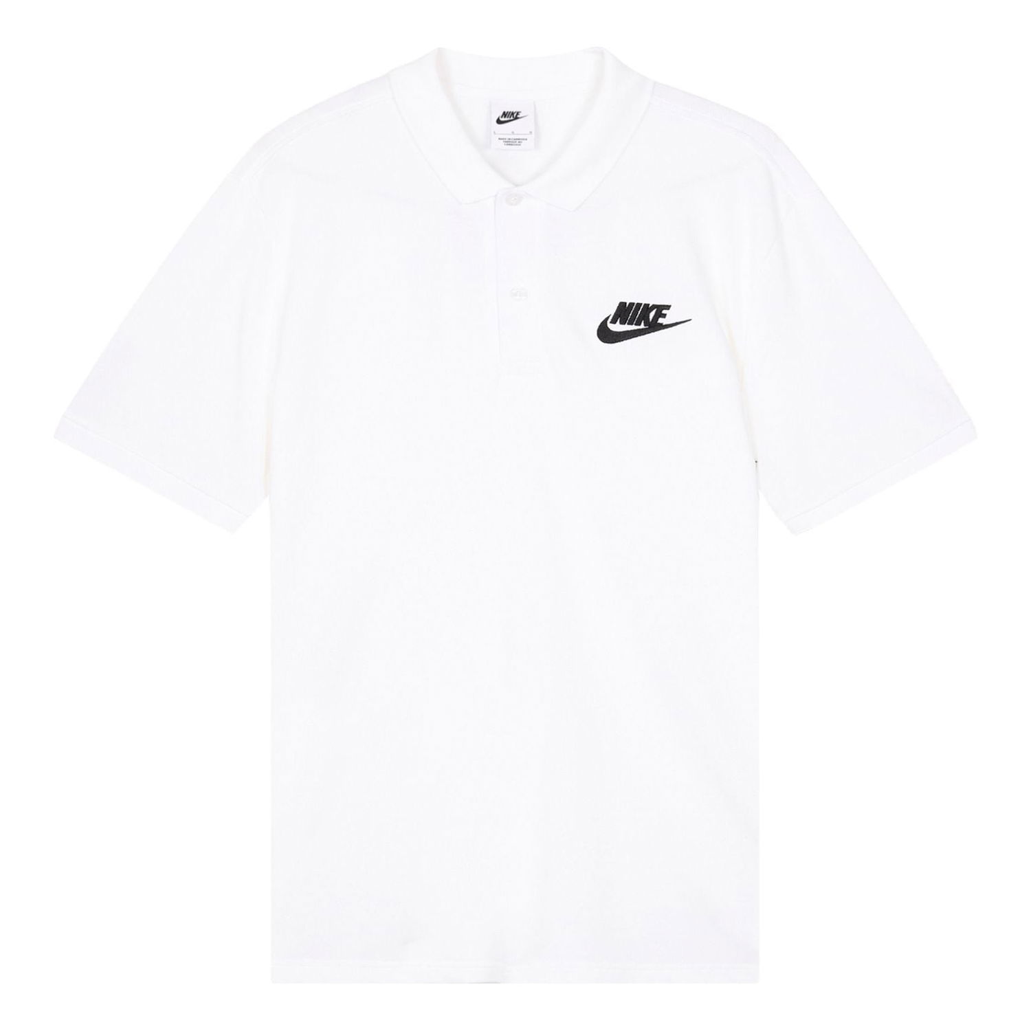 Поло тениска Nike Casual Short Sleeve Polo Shirt Бяло | 909747-100, 0