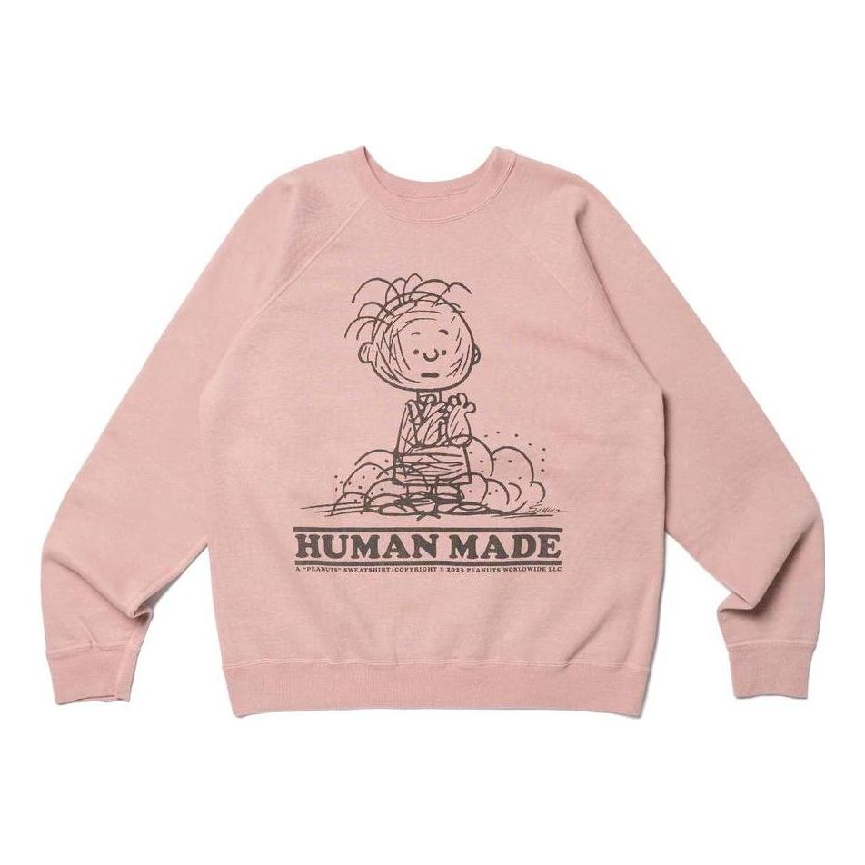 Суитчър Human Made Charlie Brown Graphic Print Sweatshirt Розово | HM24CS044, 0