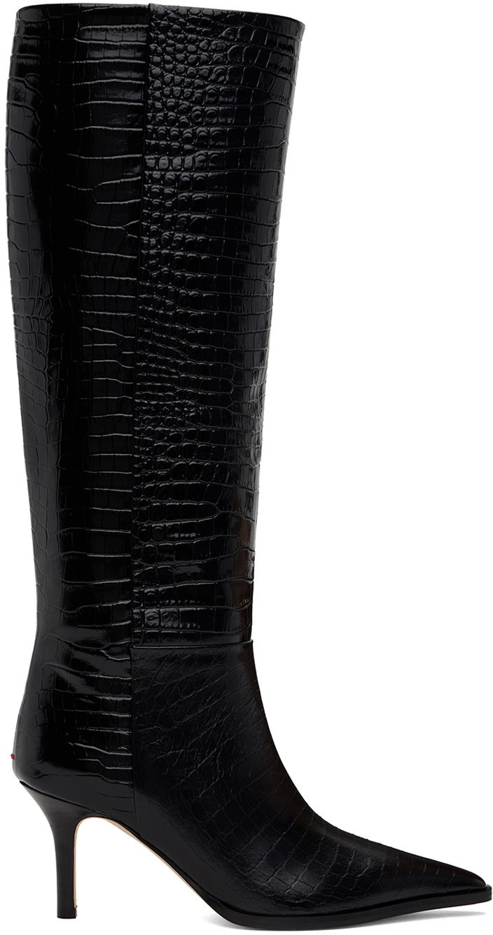 Чорапи Aeyde Aeyde Tula Leather Tall Boots Черно | A11-KB-TULP75ST95-FW24-800-065, 0