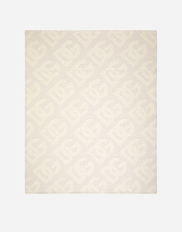 Dolce & Gabbana Wool, Silk, And Cashmere Plaid Blanket Onesize
