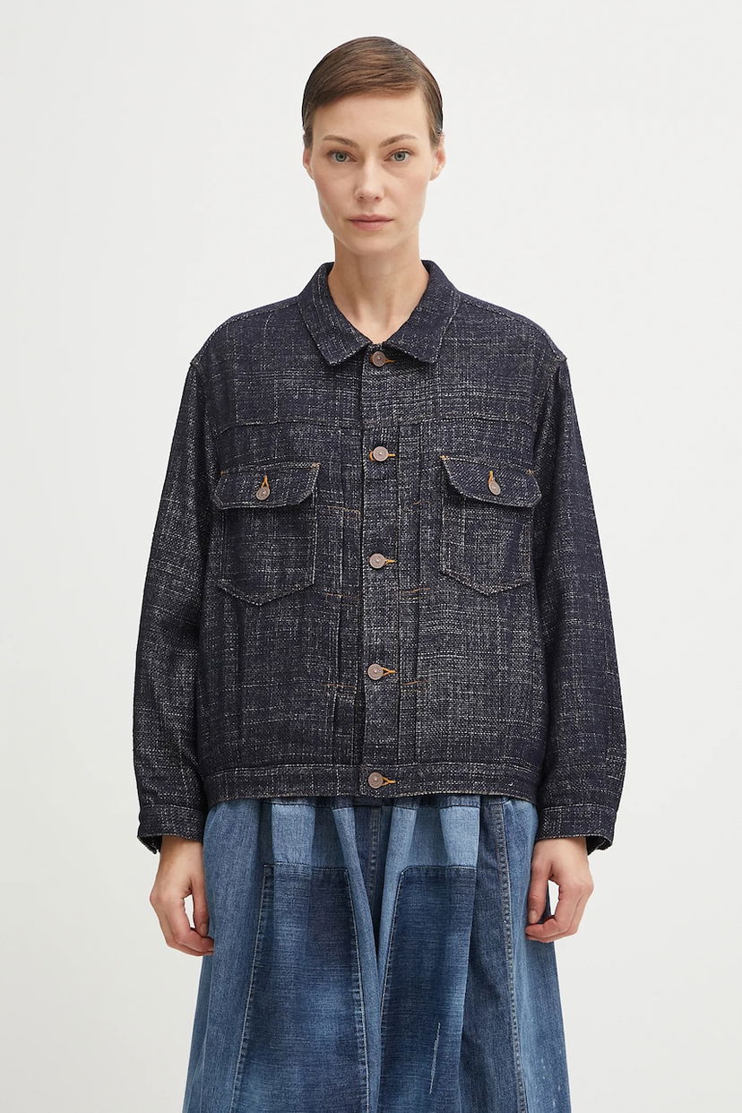 Яке visvim Visvim 101x Jkt Oversize Jacket Синьо | 325105013001