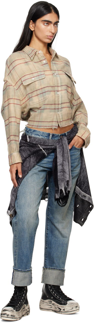Дънки R13 R13 Boyfriend Jeans Синьо | R13W5083-D250C, 3