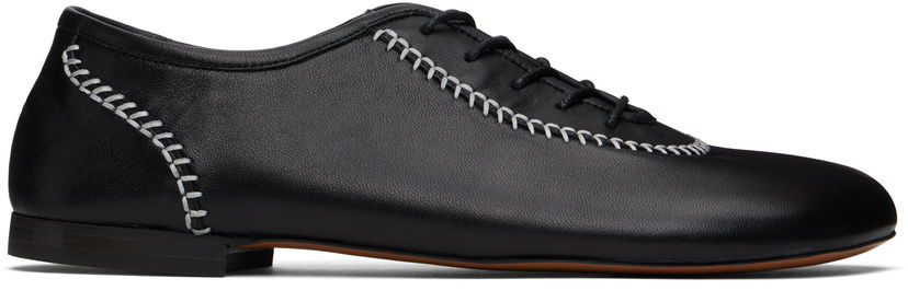Облекло Wales Bonner Wales Bonner Lace-Up Oxfords Черно | WBM44503A-21060