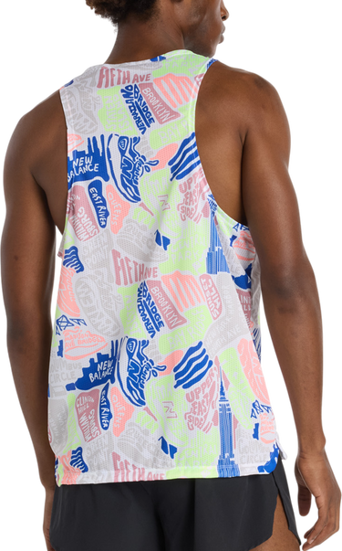Потник New Balance NYC Marathon Print Running Singlet Многоцветен | mt53251m-mlt, 1