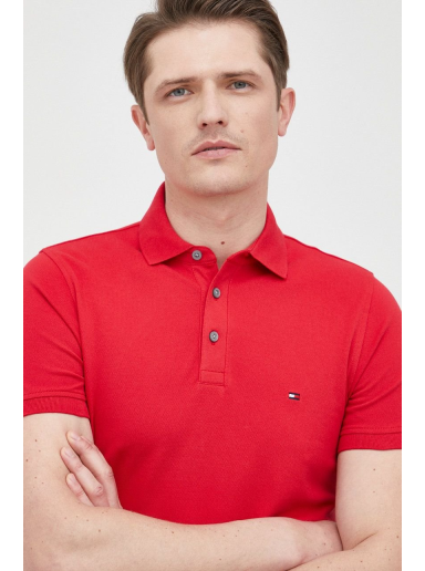 Тениска Tommy Hilfiger Polo Shirt Червено | MW0MW17771.PPYY