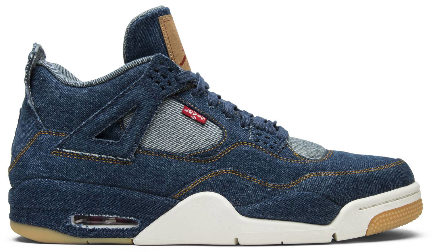 Кецове и обувки Jordan Levi's x Air Jordan 4 Retro "Denim" Тъмно синьо | AO2571-401, 1