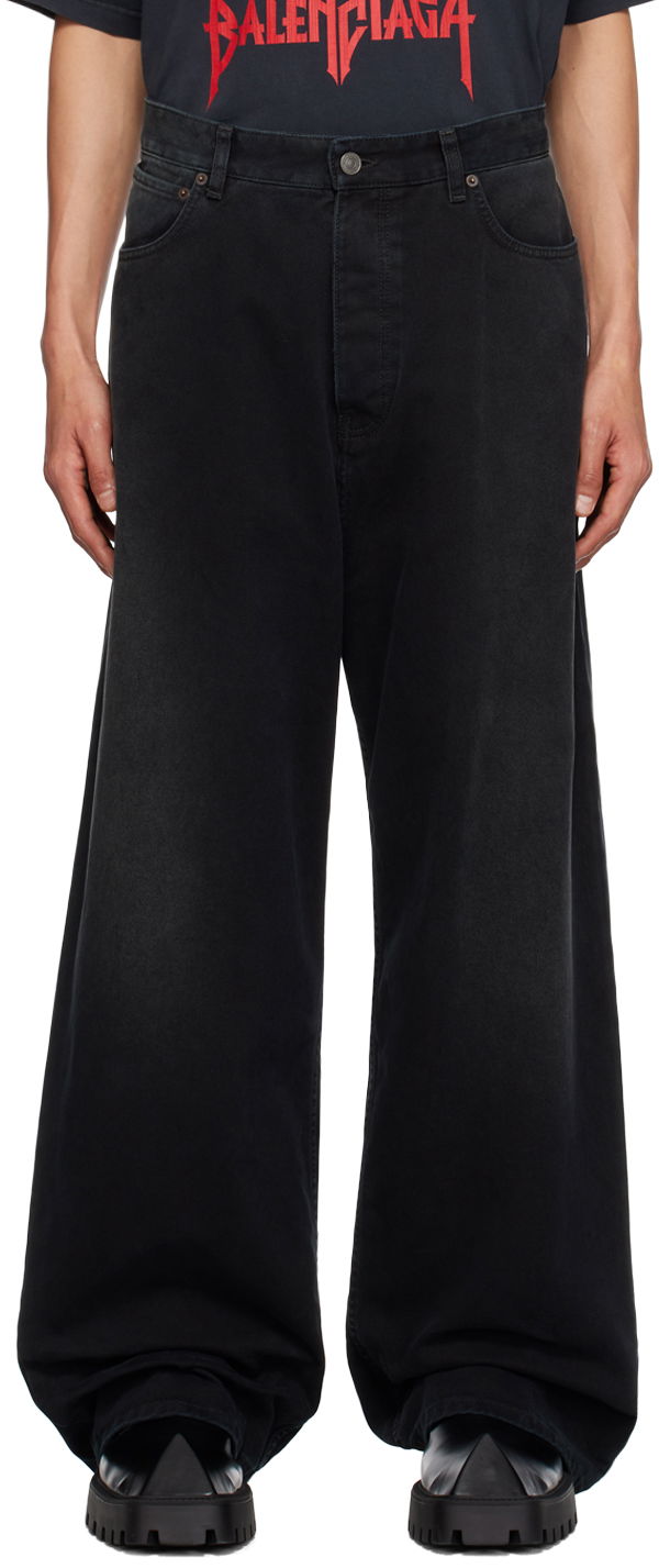 Дънки Balenciaga jeans Черно | 745213-TNW11-1672, 0