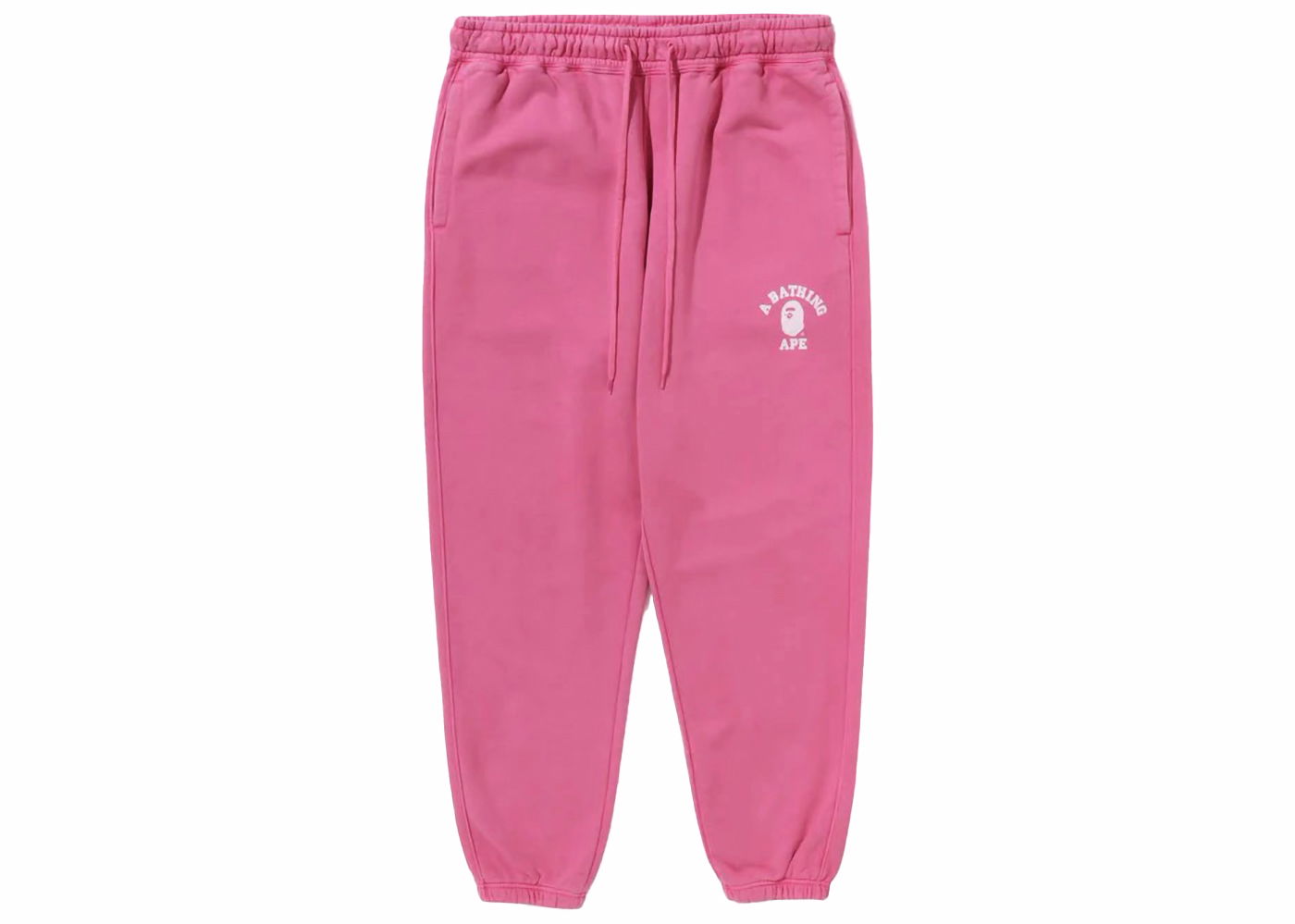 Панталони BAPE BAPE College One Point Overdye Pants Pink Розово | 1J70-152-011, 0