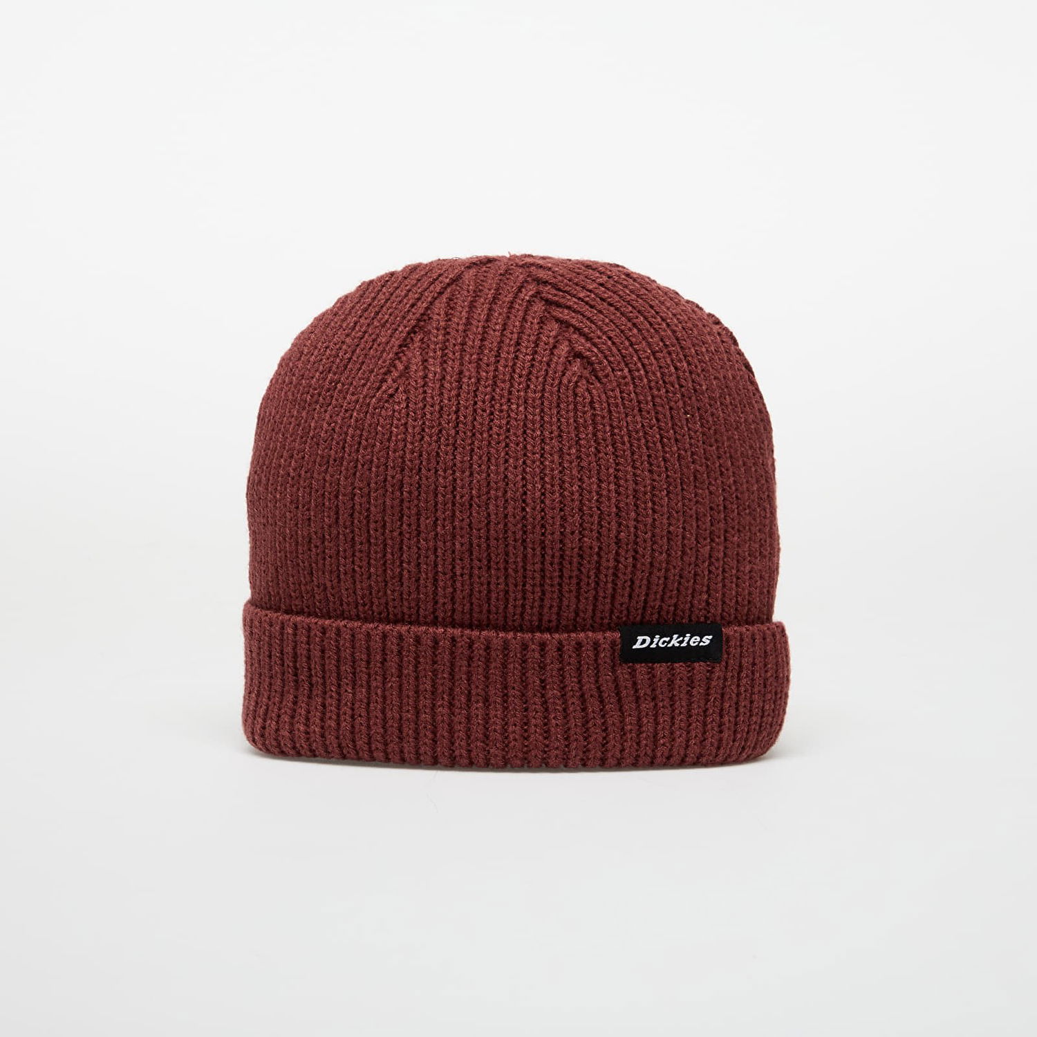 Шапка Dickies Ribbed Beanie Woodworth Бургунди | 0A4X7Y-ANDORRA, 1
