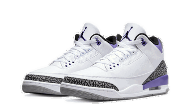 Кецове и обувки Jordan Air Jordan 3 Retro "Dark Iris" GS Бяло | DM0967-105, 3