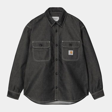 Риза Carhartt WIP Tigan Shirt Jac rigid Черно | I036263_9, 0