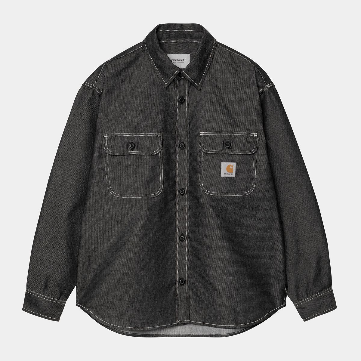 Риза Carhartt WIP Tigan Shirt Jac rigid Черно | I036263_9, 0