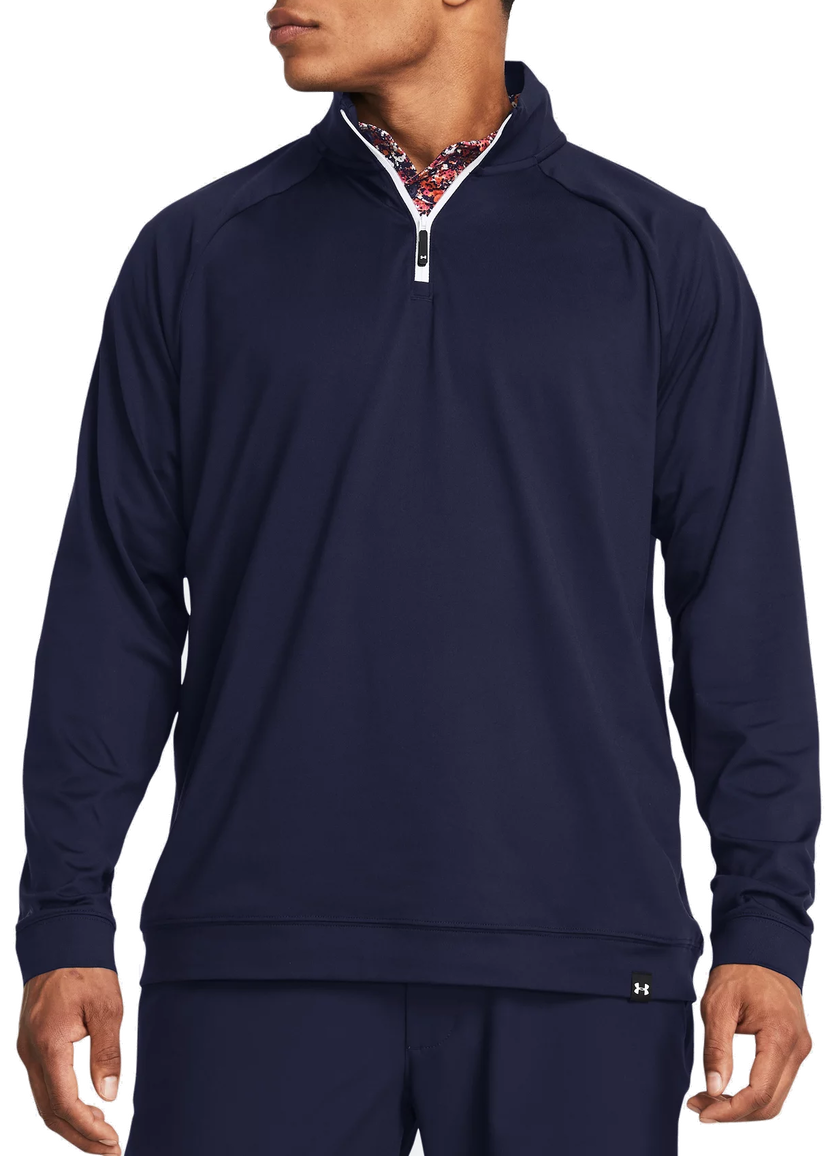 Суитчър Under Armour Storm Midlayer ¼ Zip Тъмно синьо | 1383254-410