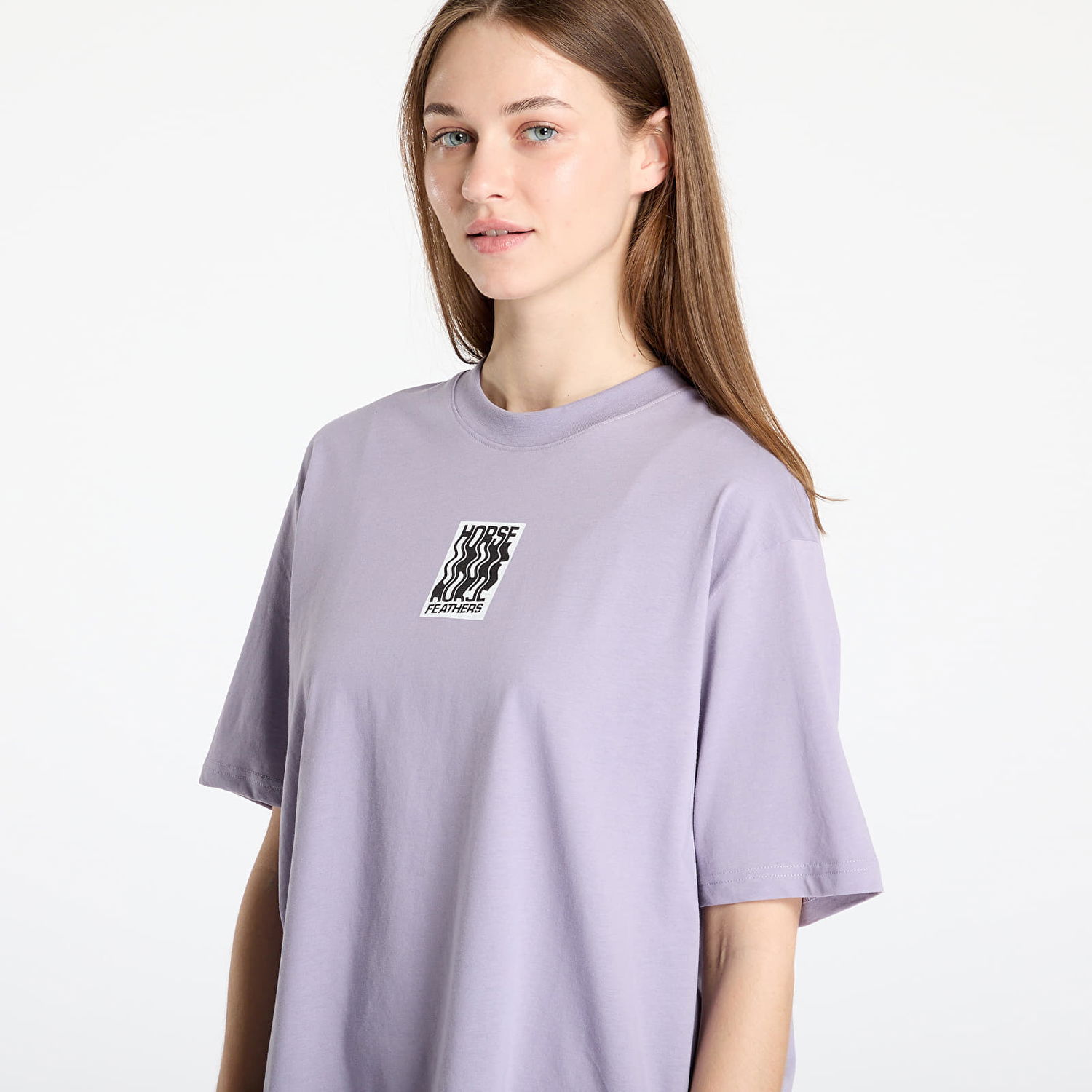 Тениска Horsefeathers Horsefeathers Dalim T-Shirt Лилаво | SW937B, 1