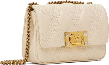 Дамска чанта Valentino Valentino Garavani Quiltie 67 Small Shoulder Bag Бежово | 6W2B0R08XCA, 1