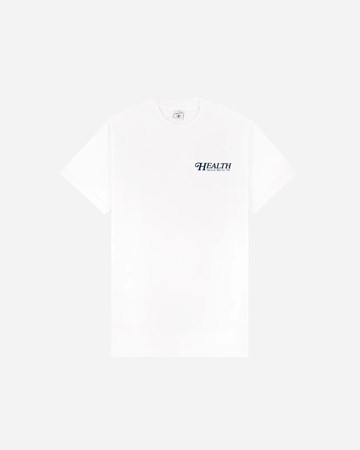 Тениска Sporty & Rich 70S Health T Shirt Бяло | TS833WH, 0