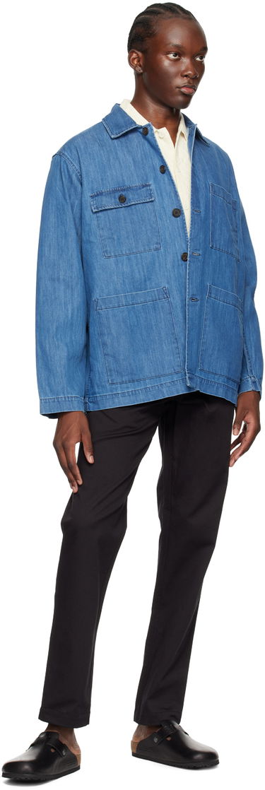 Яке Universal Works Universal Works Dockside Denim Jacket Синьо | P3107, 3