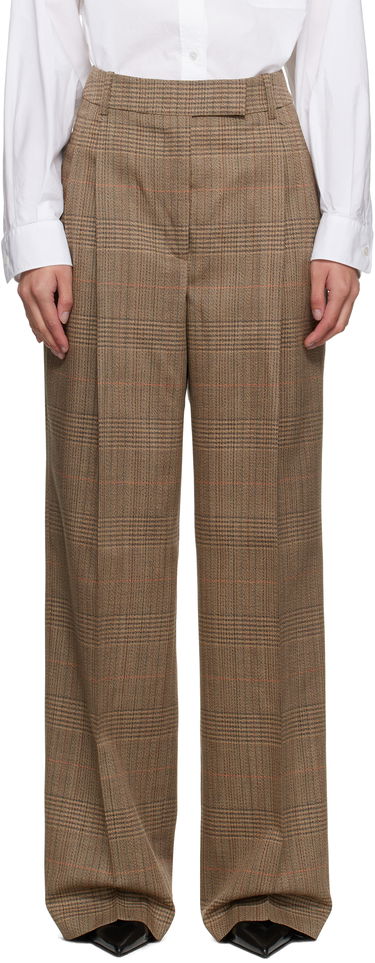 Панталони Róhe Róhe Mid-Waist Tailored Trousers Кафяво | 416-30-080, 0