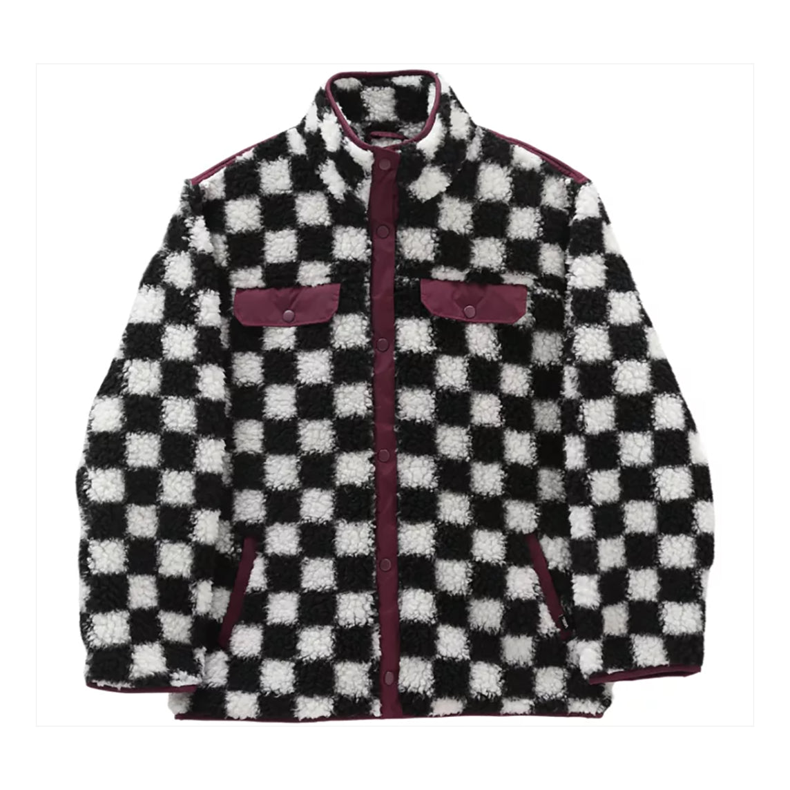 Яке Vans Polar Fleece Checkerboard Jacket Черно | VN0A5LJ3705, 0